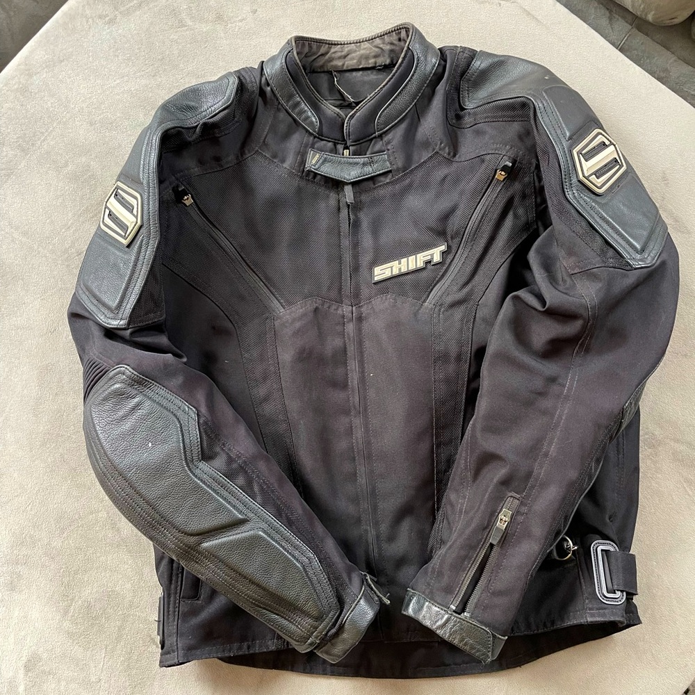 Shift Motorcycle/Racing Jacket Padded Size Medium
